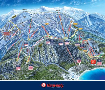 Heavenly Resort Map