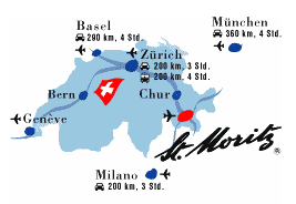Anfahrt Engadin