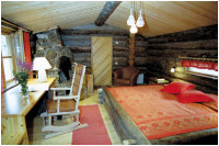 inside a cabin