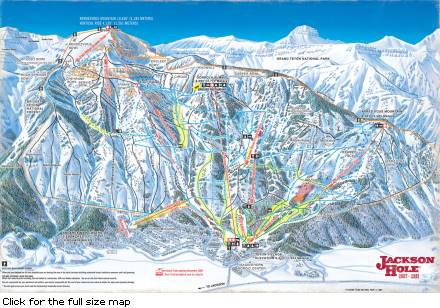 jackson hole Trail Map