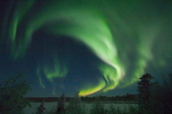 Spiel der Nordlichter | &copy;&nbsp;Hotel Korpikartano