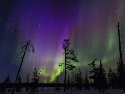 Les fameuses aurores boréales !