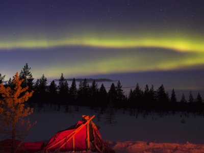 Das mystische Licht der Polarnacht