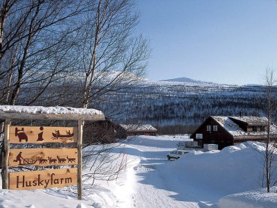 Willkommen in der Huskyfarm Norwegen