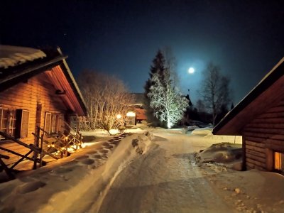 La luna su Ylläshumina