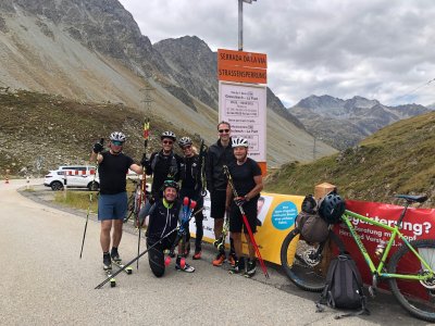 Slow Up am Albulapass