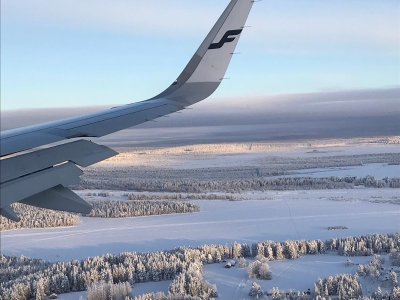 Vol avec Finnair !