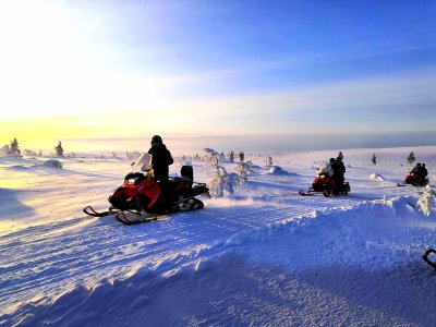 Près de la frontière Norvège - Finlande !