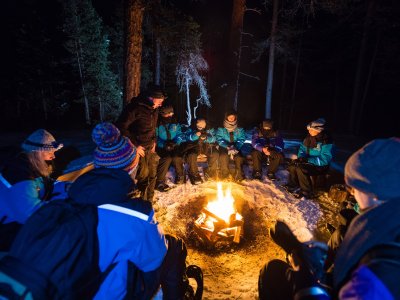 Ambiance au coin du feu !