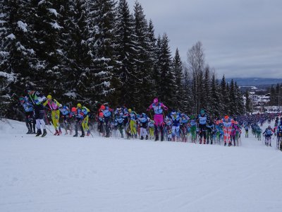 First hill from the start !