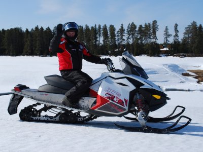 Pleine puissance sur la neige