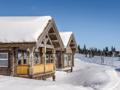 Les pistes juste devant le chalet