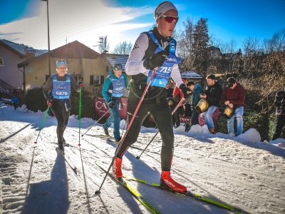 Right through the village