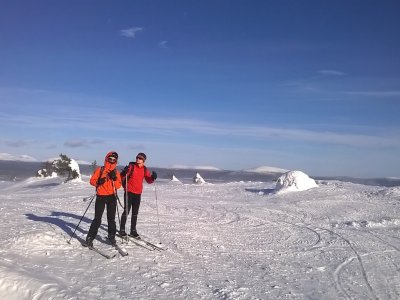 Au sommet du Särki tunturi