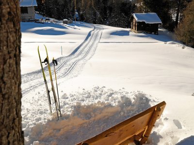 Sunny spot for a break