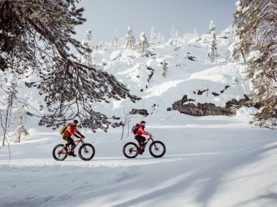 Découverte de la région en Fatbike !