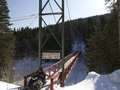 Passerelle au Cap Chat
