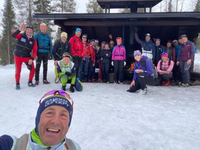 Stop for a group photo