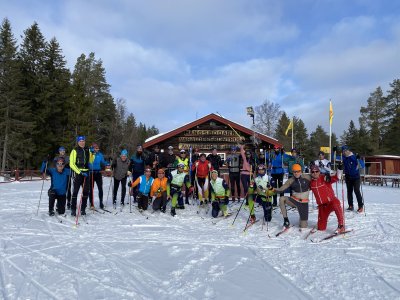 Pause bei der Streckenbesichtigung