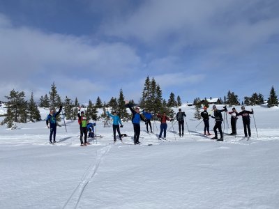 Gita di un giorno nella regione di Sjusjøen