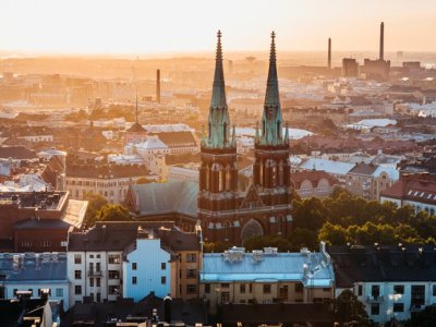 Crépuscule sur Helsinki