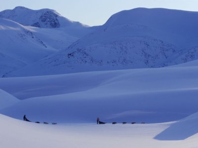 Gebrigsregion in Nordschweden