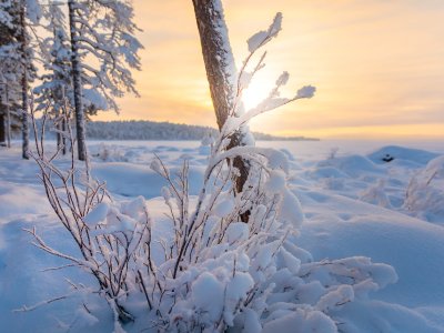 La magie du couché de soleil !