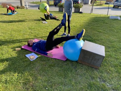 Krafttraining und Stretching