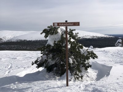 Geschafft: Kukastunturi