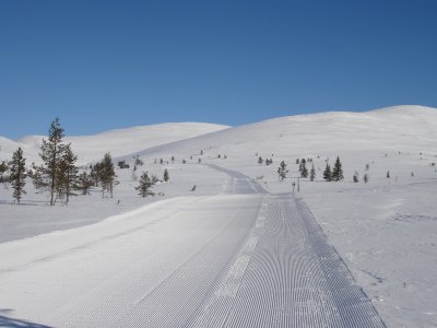 Skipiste am Palas
