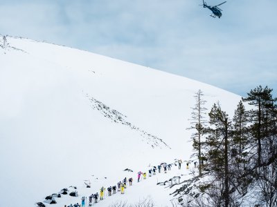 La salita del monte Ylläs
