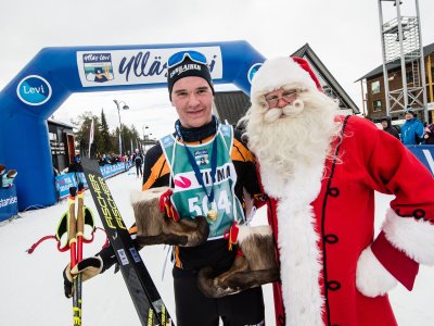 Besonderes Treffen am Ziel