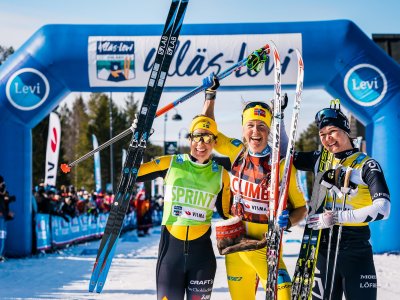 Il podio delle donne