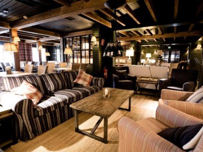 Lobby des Levi Hotels Spa