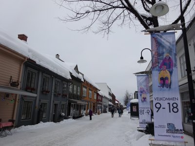 The famous Storgata at Lillehammer