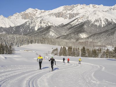 Pistes sur le site des Jeux Olympiques