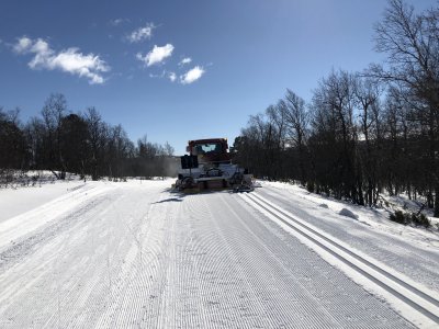 Le piste sono preparate giornalmente          