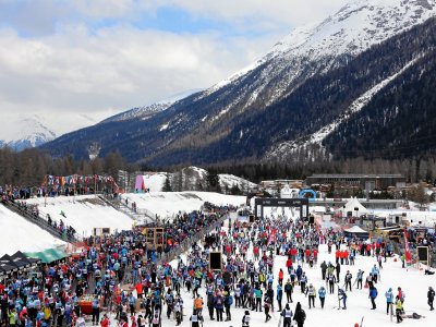 About time to enjoy the finish area