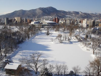 La città sotto la neve