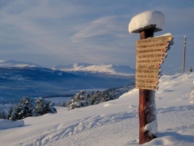 Spectacular view over the valley  