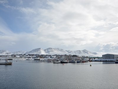 Hafenstadt Skibotn