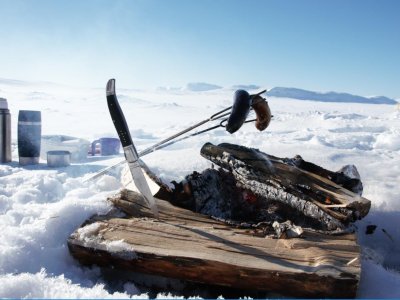 Dörrfleisch aus Rentier