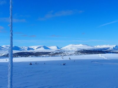 Grossartigen Gebirgslandschaft 