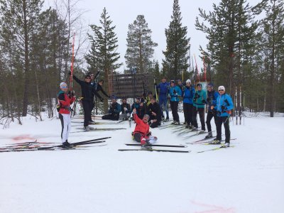 Sandoz Gruppe am Särkitunturi