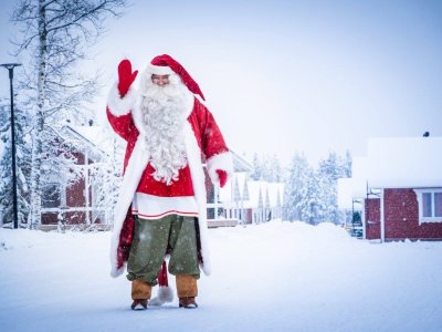 Babbo Natale ti accoglie