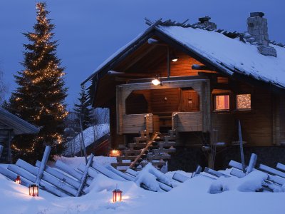 Il chalet con la sauna