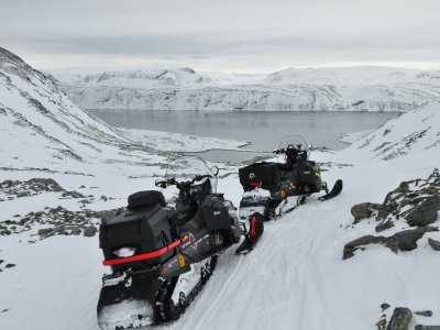 Parkplatz mit Panoramasicht