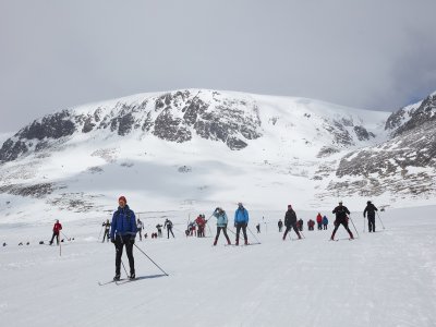 Endlich eine Abfahrt ...