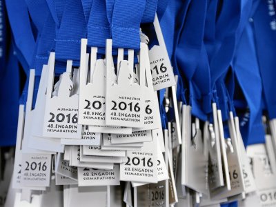 Finisher medals  2016