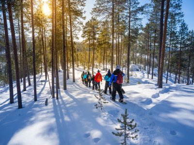 Sortie raquettes à neige 